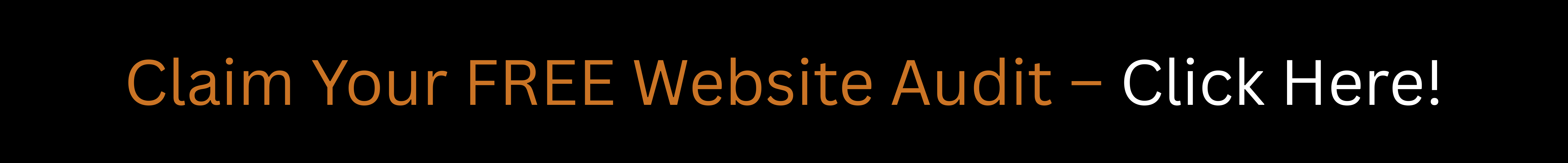 get free website audit