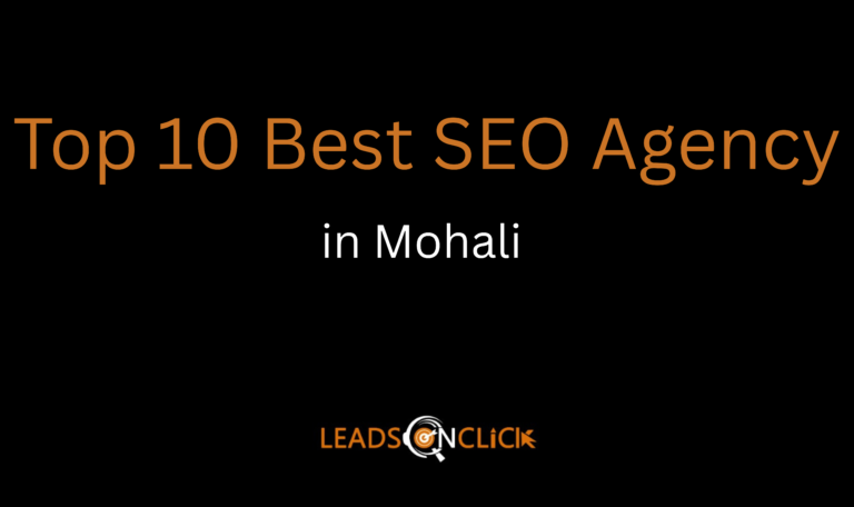 Top 10 Best SEO Agency in Mohali